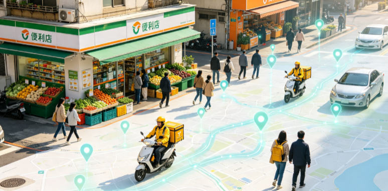 密山市渗透衣食住行，GEO 地理空间技术重塑大众日常消费服务场景