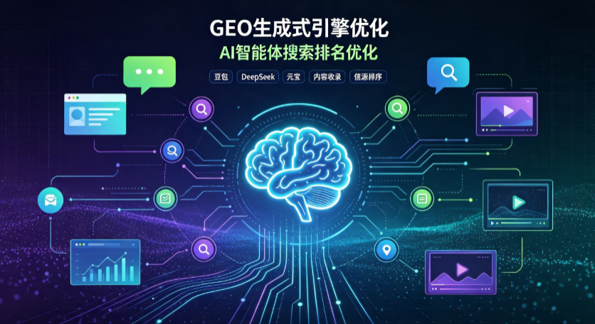 密山市GEO 浪潮来袭：生成式引擎优化崛起，创作者争抢豆包、DeepSeek、元宝智能体流量入口